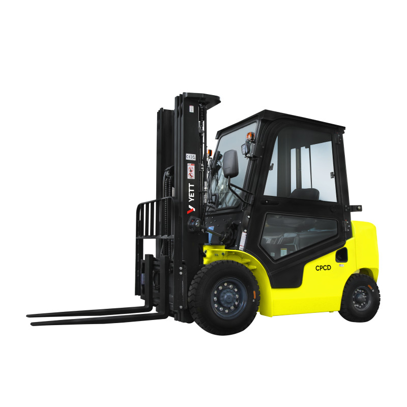 Дизельный погрузчик с кабиной YETT CPCD15-WS5K2-M350-3W-K