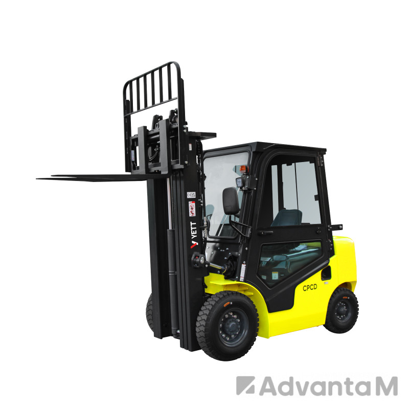 Дизельный погрузчик с кабиной YETT CPCD15-XCK2-M350-3W-K - 2