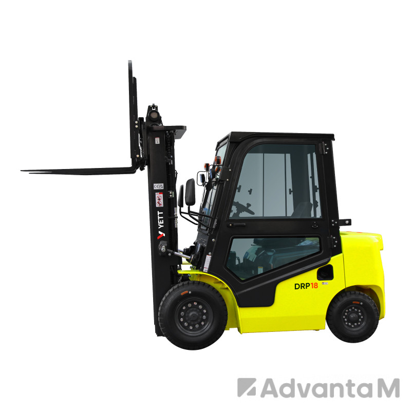 Дизельный погрузчик с кабиной YETT DRP18-XCK2-M300-3W-K - 1