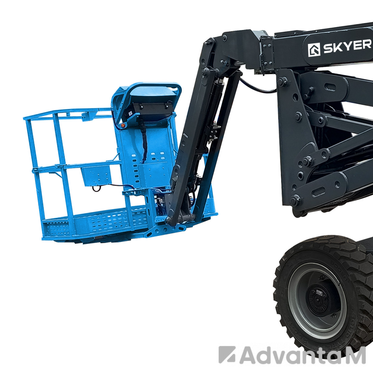 Подъемник самоходный электрический коленчатый SKYER EKP1423 M - 7