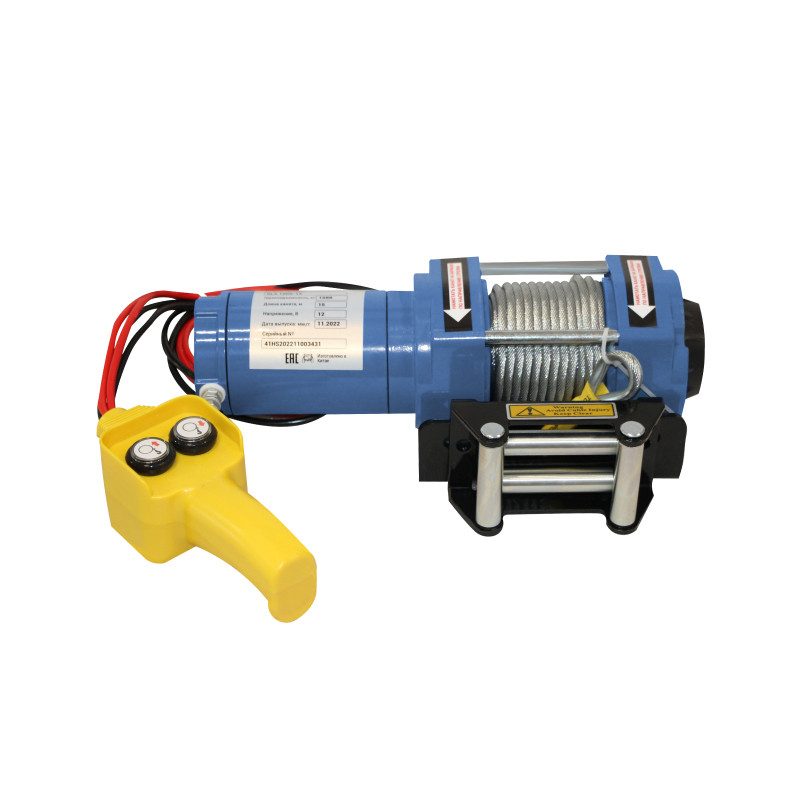 0 - Автомобильная электрическая лебедка GEARSEN LA 1500-12