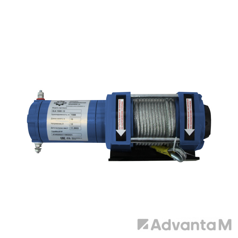 Автомобильная электрическая лебедка GEARSEN LA 1500-12 - 1