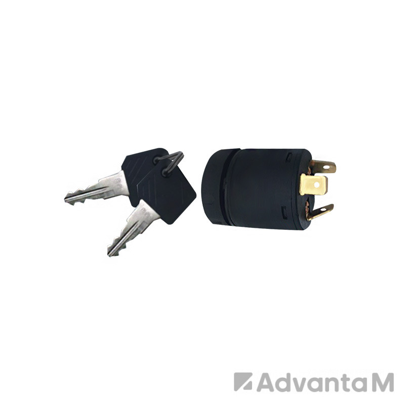 Замок зажигания с ключом для ричтрака RV (24V) 