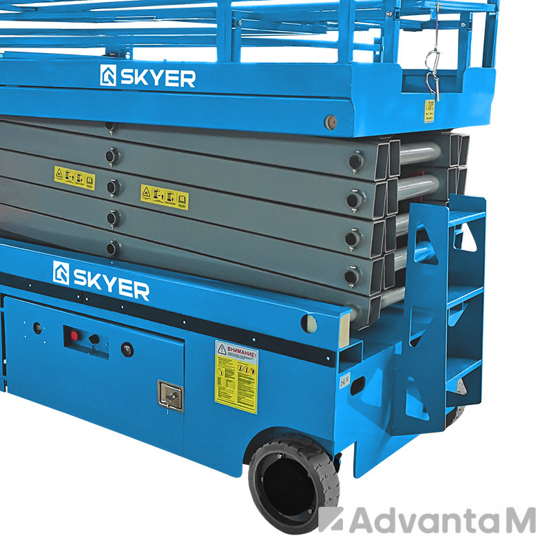 Самоходный ножничный подъемник с выдвижной платформой SKYER PL1045 - 5